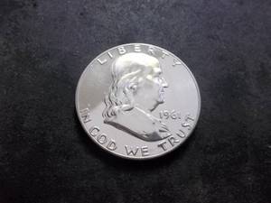 1961 Franklin Half Dollar Proof