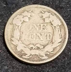 1858 large letters FLYING EAGLE CENT
