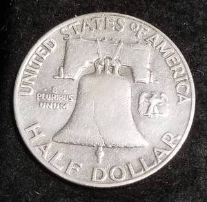 1959 FRANKLIN HALF DOLLAR