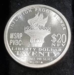 2009 NORFED $20 1oz .999 FINE SILVER ROUND RARE