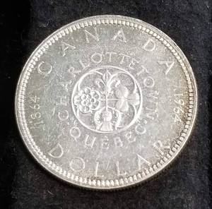 1964 CANADA SILVER DOLLAR QUEBEC