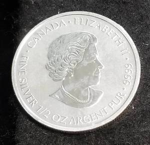 2015 CANADA $2 SPECIAL FORCES 12 OZ .9999 FINE SILVER
