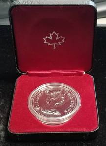 1979 CANADA PROOF GRIFFON SHIP SILVER DOLLAR