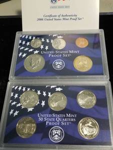 2006 US PROOF SET IN ORIGINAL PACKAGING 10 COINS