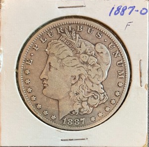 lot 28 image: 1887-O Morgan Dollar