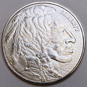1 Ounce Silver Round - Indian