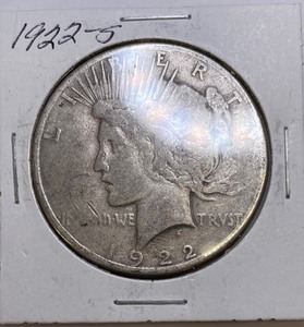 1922-S Peace Dollar