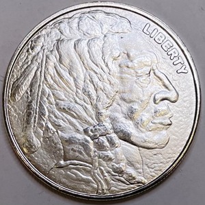 1 Ounce Silver Round - Indian