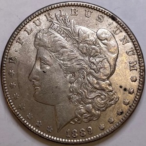 1889 Morgan Silver Dollar