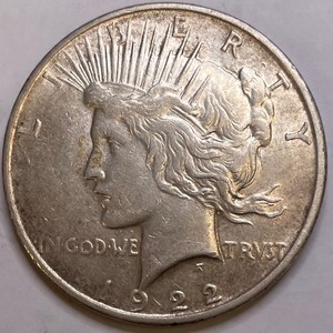 1922-D Peace Dollar