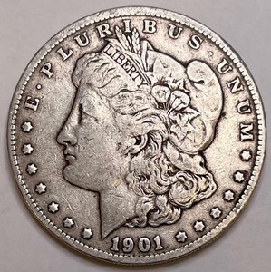 1901-O Morgan Silver Dollar