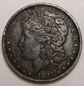 1881-S Morgan Silver Dollar