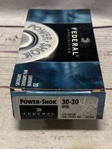 20 Rounds 30-30 Win Ammo Ammunition