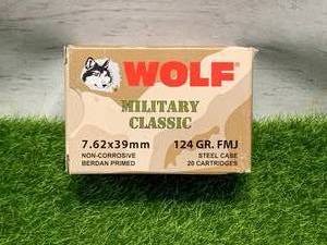 20 Rounds 7.62 x 39 Ammo Ammunition
