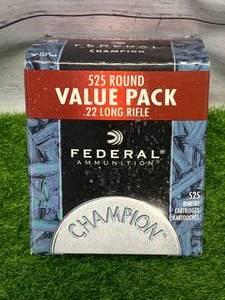 525 Rounds .22 Ammo Ammunition