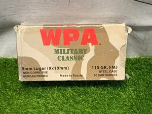 50 Rounds 9mm Ammo Ammunition