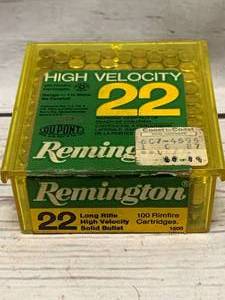 100 Rounds of .22 Ammo Ammunition