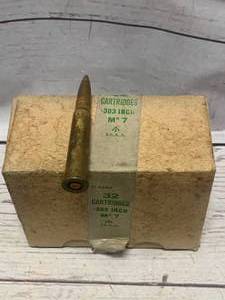32 Rounds .303 Ammo Ammunition (RARE)