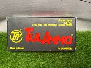 50 Rounds 9mm Ammo Ammunition