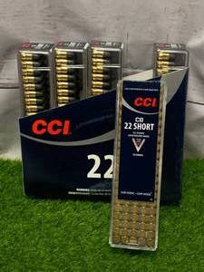 500 Rounds .22 CB Short Subsonic Ammo Ammunition