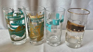 lot 51 image: Lot of Unique GlassesTumblers