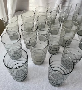 lot 57 image: Lot of 30 GreySmokey Tumblers