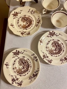 lot 86 image: Masons Ironstone Transferware