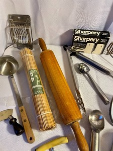 lot 79 image: Awesome Variety of Kitchen Utensils