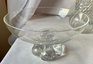 lot 70 image: Vintage Clear Glass Lot