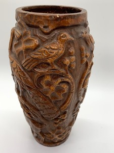 lot 42 image: Ceramic Animal Motif Vase