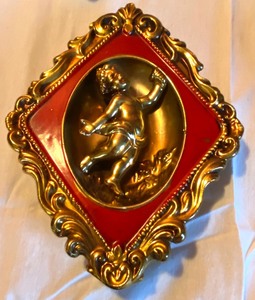 lot 95 image: Four Piece Decorative Wall Angel Plaques
