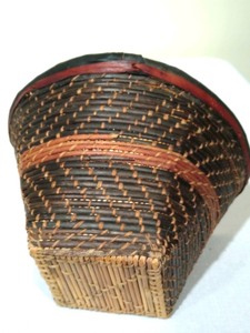 lot 129 image: Vintage Textile and Basket