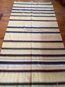lot 255 image: Native American Woven Blanket