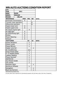2011 Buick Enclave CXL AWD