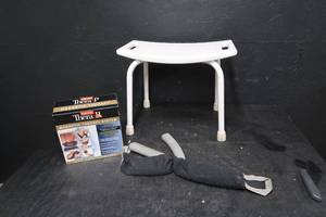 lot 30 image: SHOWER CHAIR AND MORE
