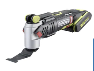 lot 12 image: ROCKWELL SoniCrafter Cordless 2-Amp 20-Volt Max Variable Speed Oscillating Multi-Tool Kit with Soft Case (1-Battery Included)