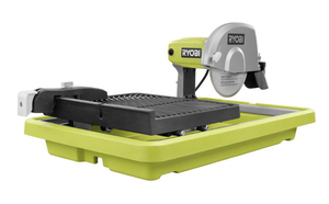 lot 17 image: RYOBI 9 Amp Corded 7 in. Overhead Wet Tile Saw
