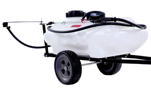 lot 30 image: BRINLY-HARDY 15 Gal. Tow-Behind Self-Storing Lawn Sprayer