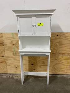 lot 53 image: HOME DECORATORS COLLECTION Hampton Harbor 30 in. W Space Saver in White