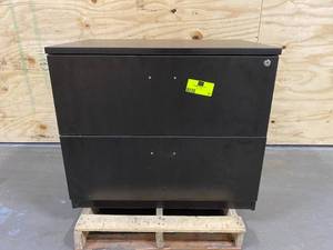 lot 57 image: 2-Drawer Cabinet (34 W x 29 T x 23 D)