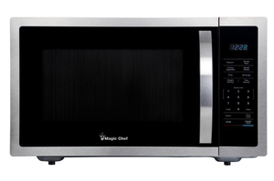 lot 88 image: MAGIC CHEF 1.6 cu. ft. Countertop Microwave in Stainless steel with Gray Cavity