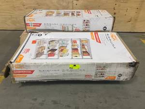 lot 99 image: HDX Lot of 3-  Various Shelving Units