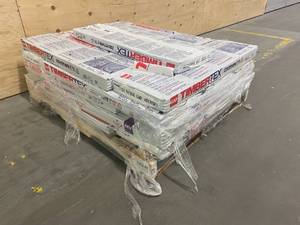 lot 100 image: GAF Pallet of- Timbertex Shakewood Double-Layer Hip and Ridge Cap Roofing Shingles (20 lin. ft. Per Bundle) (30-pieces) (Various Colors)