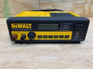 lot 105 image: DEWALT 30 Amp Multi Bank Battery Charger with 80 Amp Engine Start