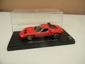 143 SCALE DIECAST KYOZHO LAMBORGHINI JOTA SVR - NEW - IN CASE - SEE PICTURES