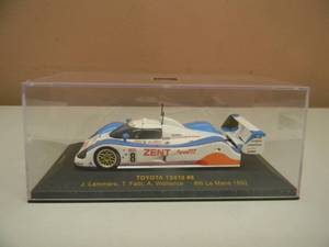 143 SCALE DIECAST TOYOTA TS010 #8 - 8TH LE MANS 1992 - NEW - IN CASE - SEE PICTURES