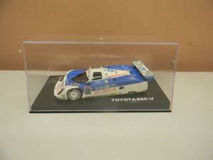 143 SCALE DIECAST TOYOTA 89C-V MINOLTA #36 LM 89 - NEW - IN CASE - SEE PICTURES