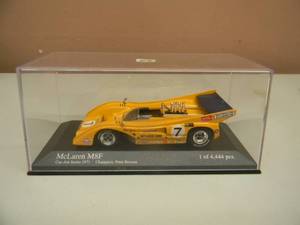 143 SCALE DIECAST McLAREN M8F  N0. 7  CAN-AM SERIES 1971 CHAMPION PETER REVSON - 1 OF 4,444 pcs - NEW - IN CASE - SEE PICTURES