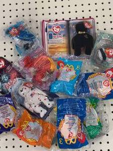 Lot Of 11 Vintage 1990s Mcdonalds Ty Beanies�