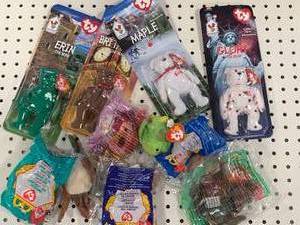 Lot Of 11 Vintage 1990s Mcdonalds Ty Beanies�